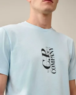 C.P. Company 30/1 Jersey British Sailor T-Shirt Starlight Blue Cheap