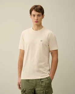 C.P. Company 30/1 Jersey Goggle T-Shirt Pistachio Shell-Beige Best