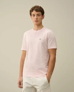 C.P. Company 30/1 Jersey Goggle T-Shirt Heavenly Pink Store