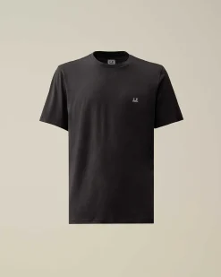 C.P. Company 30/1 Jersey Goggle T-Shirt Black Sale