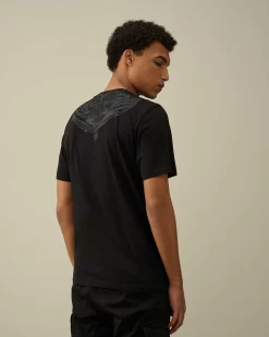 C.P. Company 30/1 Jersey Goggle T-Shirt Black Sale