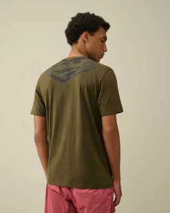 C.P. Company 30/1 Jersey Goggle T-Shirt Ivy Green Discount