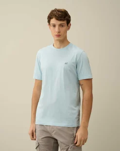 C.P. Company 30/1 Jersey Goggle T-Shirt Starlight Blue Hot
