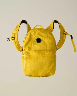 C.P. Company Kids' Nylon B Backpack Sulphur-Yellow Best