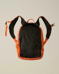 C.P. Company Kids' Nylon B Backpack Gold Flame-Orange Cheap