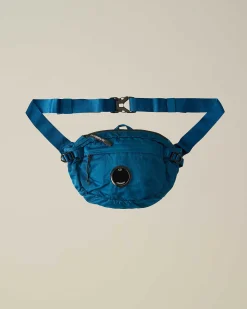 C.P. Company Kids' Nylon B Crossbody Pack Ink Blue Flash Sale