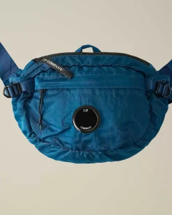 C.P. Company Kids' Nylon B Crossbody Pack Ink Blue Flash Sale