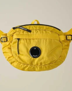 C.P. Company Kids' Nylon B Crossbody Pack Sulphur-Yellow Shop