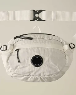 C.P. Company Kids' Nylon B Crossbody Pack Gauze White Best