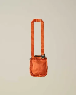 C.P. Company Kids' Nylon B Crossbody Pouch Gold Flame-Orange Online