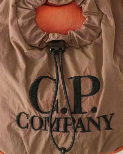 C.P. Company Kids' Nylon B Crossbody Pouch Gold Flame-Orange Online