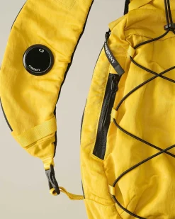 C.P. Company Kids' Nylon B Crossbody Rucksack Sulphur-Yellow Cheap