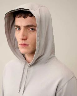 C.P. Company Light Fleece Hoodie Drizzle Grey Hot