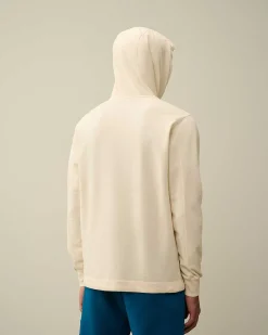 C.P. Company Light Fleece Hoodie Pistachio Shell-Beige Sale