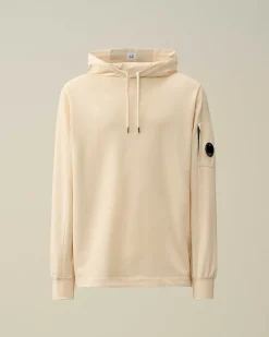 C.P. Company Light Fleece Hoodie Pistachio Shell-Beige Sale