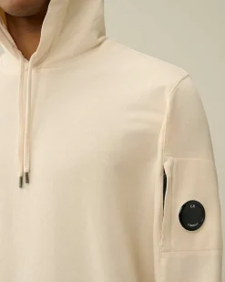C.P. Company Light Fleece Hoodie Pistachio Shell-Beige Sale