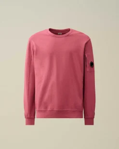 C.P. Company Light Fleece Sweatshirt Red Bud Best
