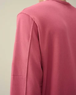 C.P. Company Light Fleece Sweatshirt Red Bud Best