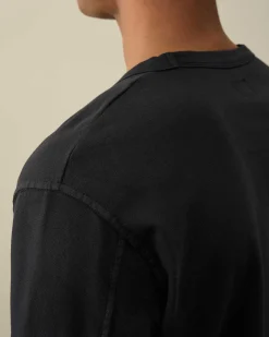 C.P. Company Light Fleece Sweatshirt Black Flash Sale