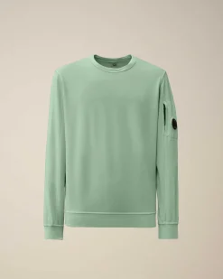 C.P. Company Light Fleece Sweatshirt Green Bay Best