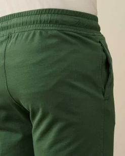 C.P. Company Light Fleece Utility Shorts Duck Green Sale