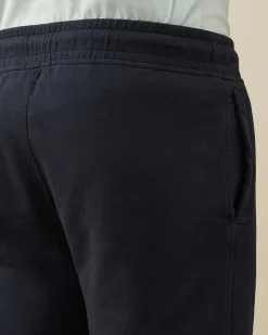 C.P. Company Light Fleece Utility Shorts Total Eclipse-Blue Sale