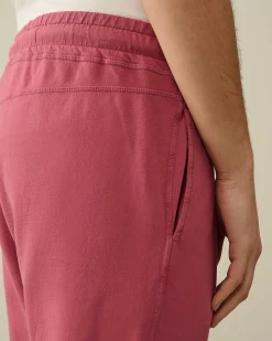 C.P. Company Light Fleece Utility Sweatpants Red Bud Cheap
