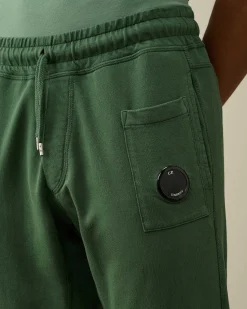 C.P. Company Light Fleece Utility Sweatpants Duck Green Online
