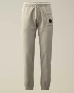 C.P. Company Light Fleece Utility Sweatpants Drizzle Grey Online