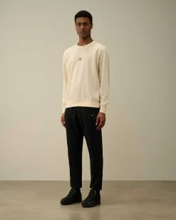 C.P. Company Light Fleece Utility Sweatpants Black Online