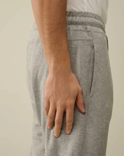 C.P. Company Light Fleece Utility Sweatpants Grey Melange Best