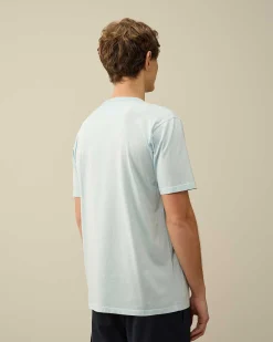 C.P. Company 70/2 Mercerized Jersey T-Shirt Starlight Blue Discount