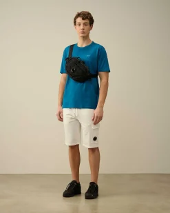 C.P. Company 70/2 Mercerized Jersey T-Shirt Ink Blue Shop