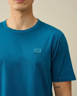 C.P. Company 70/2 Mercerized Jersey T-Shirt Ink Blue Shop