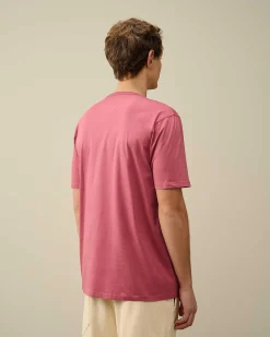 C.P. Company 70/2 Mercerized Jersey T-Shirt Red Bud Clearance