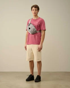C.P. Company 70/2 Mercerized Jersey T-Shirt Red Bud Clearance