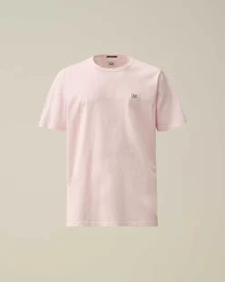 C.P. Company 70/2 Mercerized Jersey T-Shirt Heavenly Pink Online