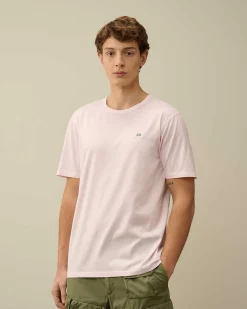 C.P. Company 70/2 Mercerized Jersey T-Shirt Heavenly Pink Online