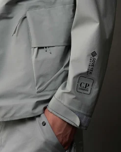 C.P. Company Metropolis Series Gore-Tex Infinium Blazer Drizzle Grey Best Sale