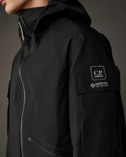 C.P. Company Metropolis Series Gore-Tex Infinium Hooded (Medium) Jacket Black Online