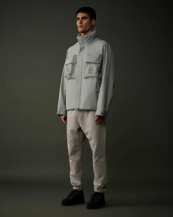 C.P. Company Metropolis Series Gore-Tex Infinium Utility Jacket Drizzle Grey Flash Sale