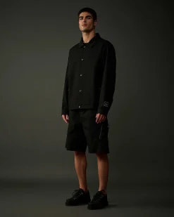 C.P. Company Metropolis Series Hyst Overshirt Black Cheap