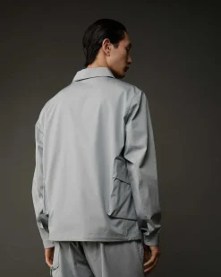 C.P. Company Metropolis Series Hyst Overshirt Drizzle Grey Clearance