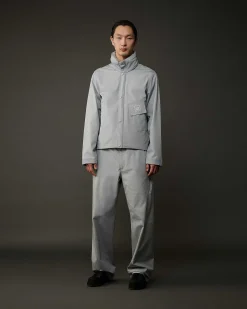 C.P. Company Metropolis Series Hyst Stand Collar Jacket Drizzle Grey Cheap