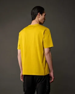 C.P. Company Metropolis Series Mercerized Jersey Graphic Metro T-Shirt Sulphur-Yellow Outlet