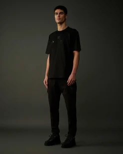C.P. Company Metropolis Series Mercerized Jersey Pocket T-Shirt Black Store