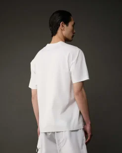 C.P. Company Metropolis Series Mercerized Jersey Logo T-Shirt White Clearance