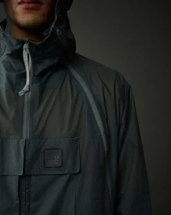 C.P. Company Metropolis Series Pertex Hooded Bloom Jacket Turbulence-Grey Sale