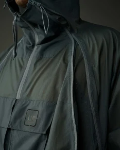 C.P. Company Metropolis Series Pertex Hooded Bloom Jacket Turbulence-Grey Sale