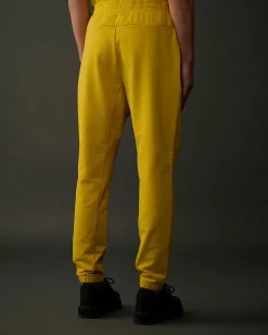 C.P. Company Metropolis Series Stretch Fleece Sweatpants Sulphur-Yellow Best Sale